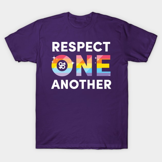 LGBTQ Respect One Another Pride Equality Gift T-Shirt by creative